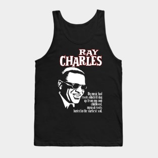 Ray Charles Design Tank Top